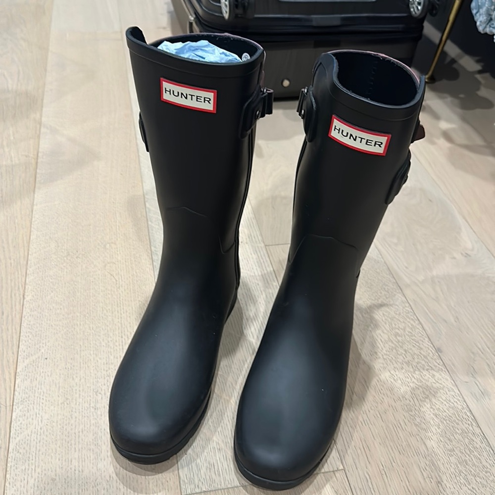 Hunter Rain boots women sz 6